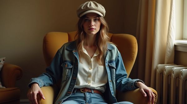 Adoptez une casquette vintage pour un look décontracté élégant