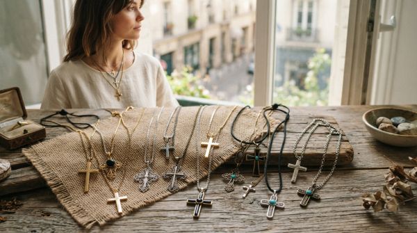 Découvrez les colliers en croix : tendances et symbolique