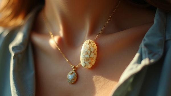 Pendentif en pierre : pourquoi on le porte près du cœur et ce que ça change